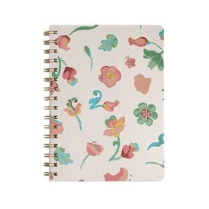COACH SPIRAL NOTEBOOK WITH DREAMY LAND FLORAL PRINT HARD COVER NEW!